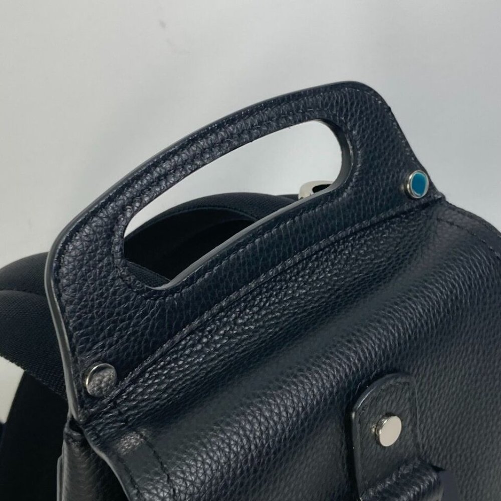 Dior Bag Gallop Saddle Backpack Calfskin Black - Picture 6 of 16